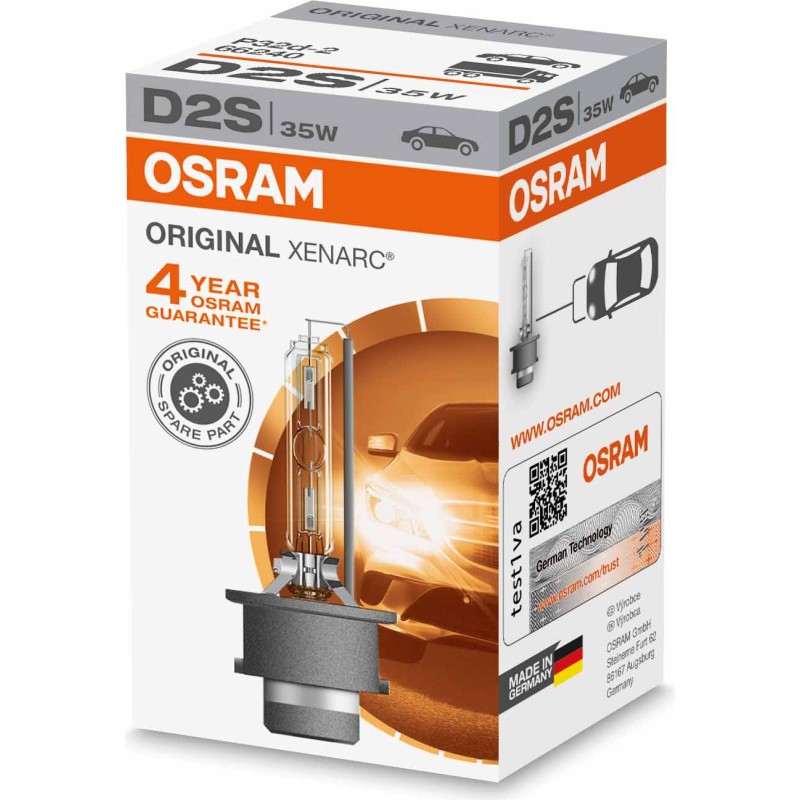 OSRAM LEMPUTĖS D2S 35W P32D-2