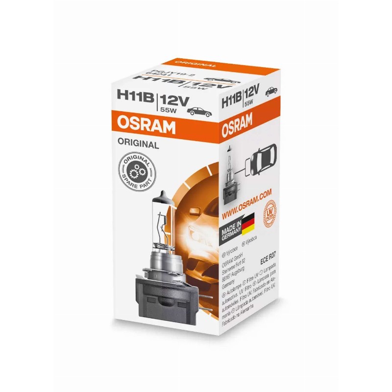 OSRAM LEMPUTĖS H11B 55W 12V PGJY19-2