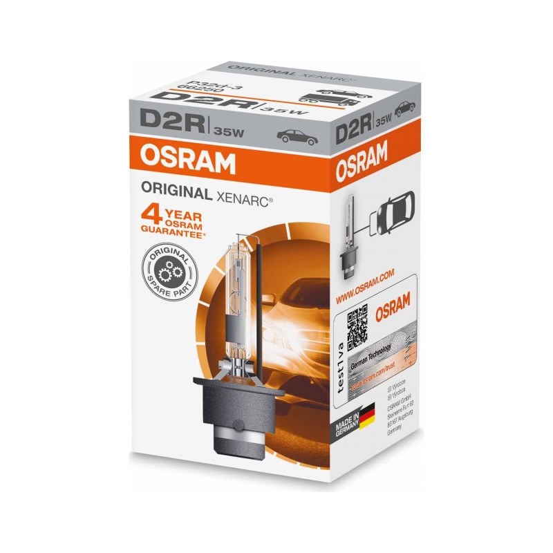 OSRAM LEMPUTĖS D2R 35W P32D-3 4X1