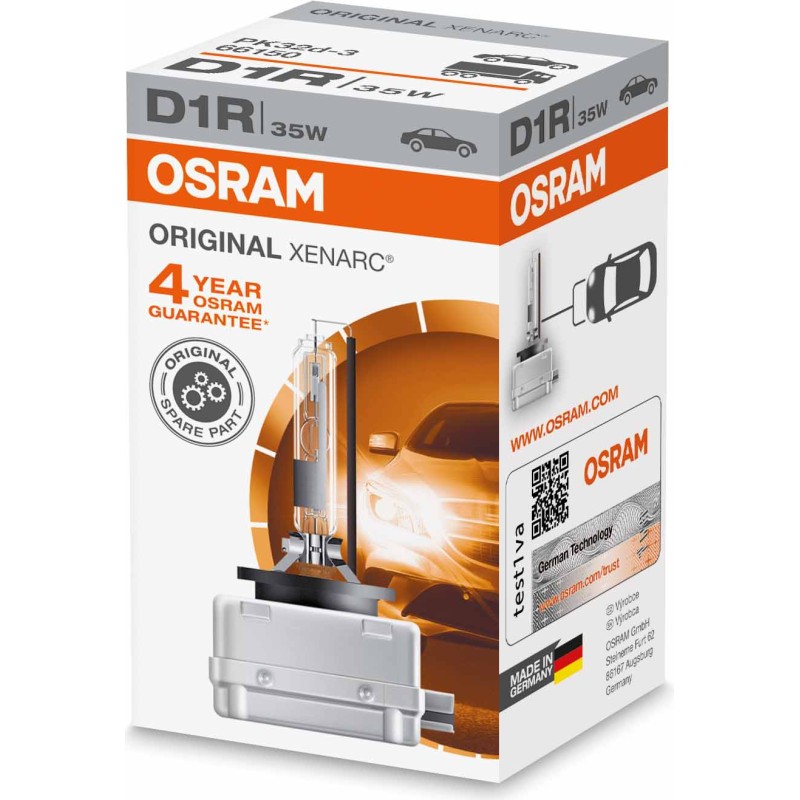 OSRAM LEMPUTĖS D1R 35W PK32D-3 4X1 1A