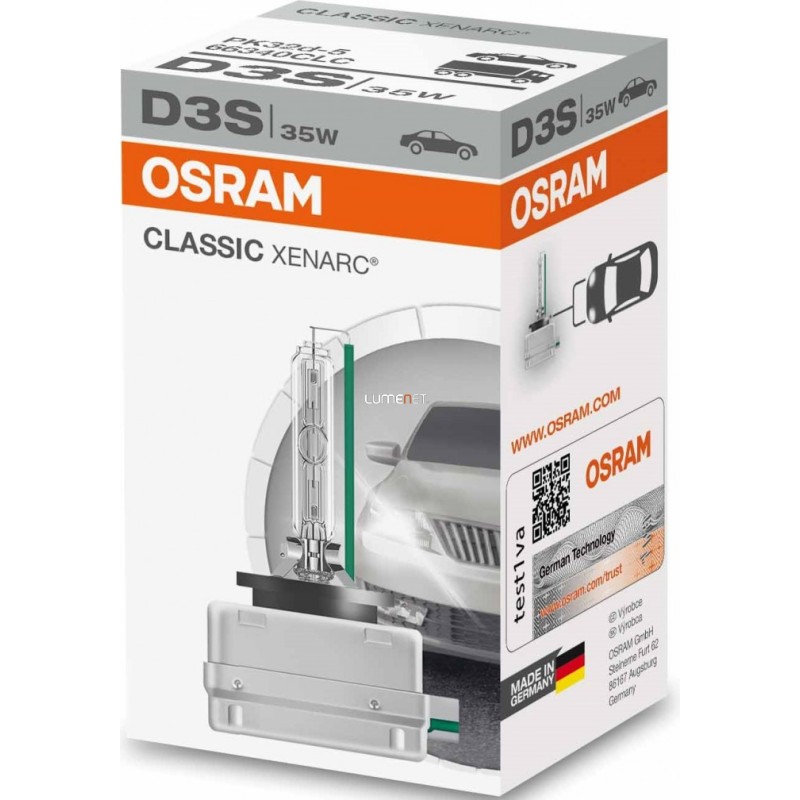 OSRAM LEMPUTĖS D3S 35W P32D-5