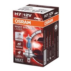 OSRAM LEMPUTĖS H7 55W 12V +150%
