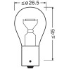 OSRAM LEMPUTĖS P21W 24V BA15S