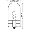OSRAM LEMPUTĖS WY5W 5W 12V