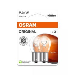 OSRAM LEMPUTĖS P21W 12V BA15S