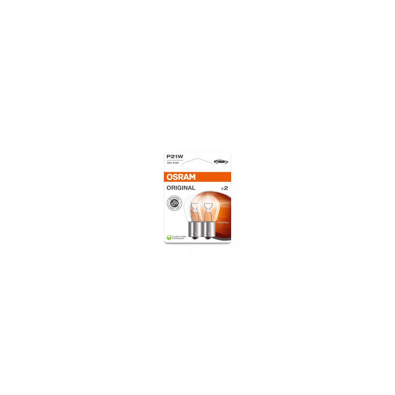 OSRAM LEMPUTĖS P21W 12V BA15S