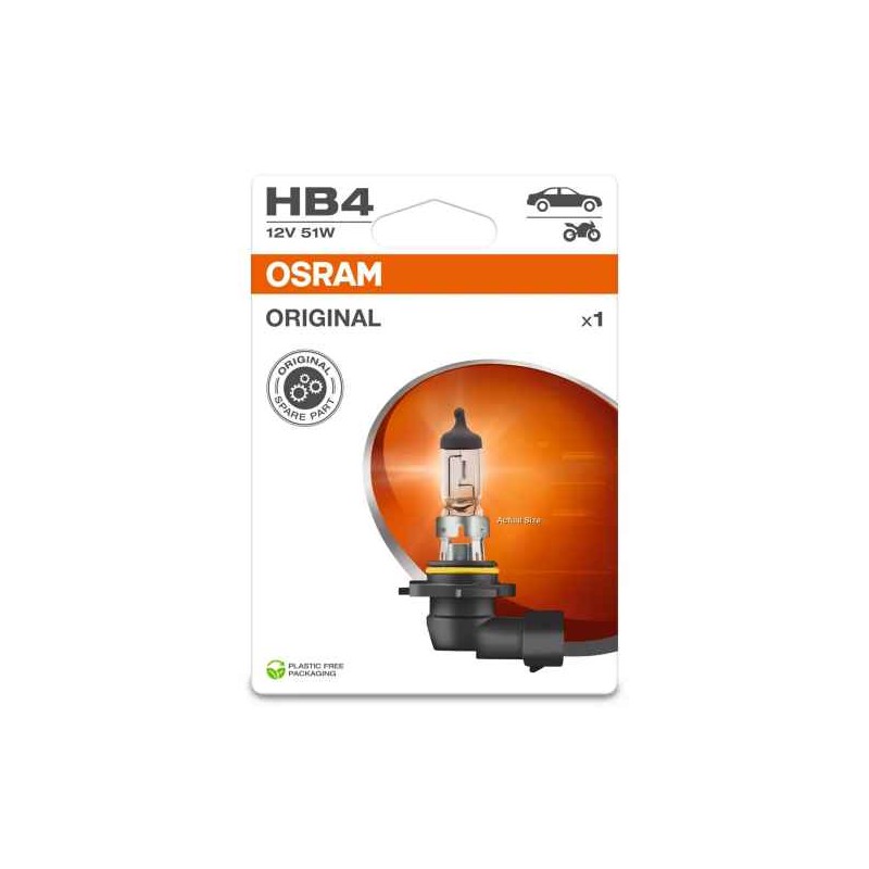 OSRAM LEMPUTĖS HB4 51W 12V P22D