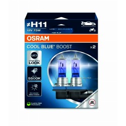 OSRAM LEMPUTĖS H11 75W 12V PGJ19-2 COOL BLUE BOOST