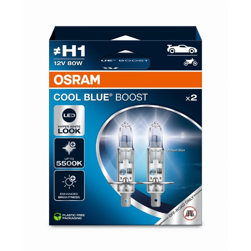 OSRAM LEMPUTĖS H1 12V 80W