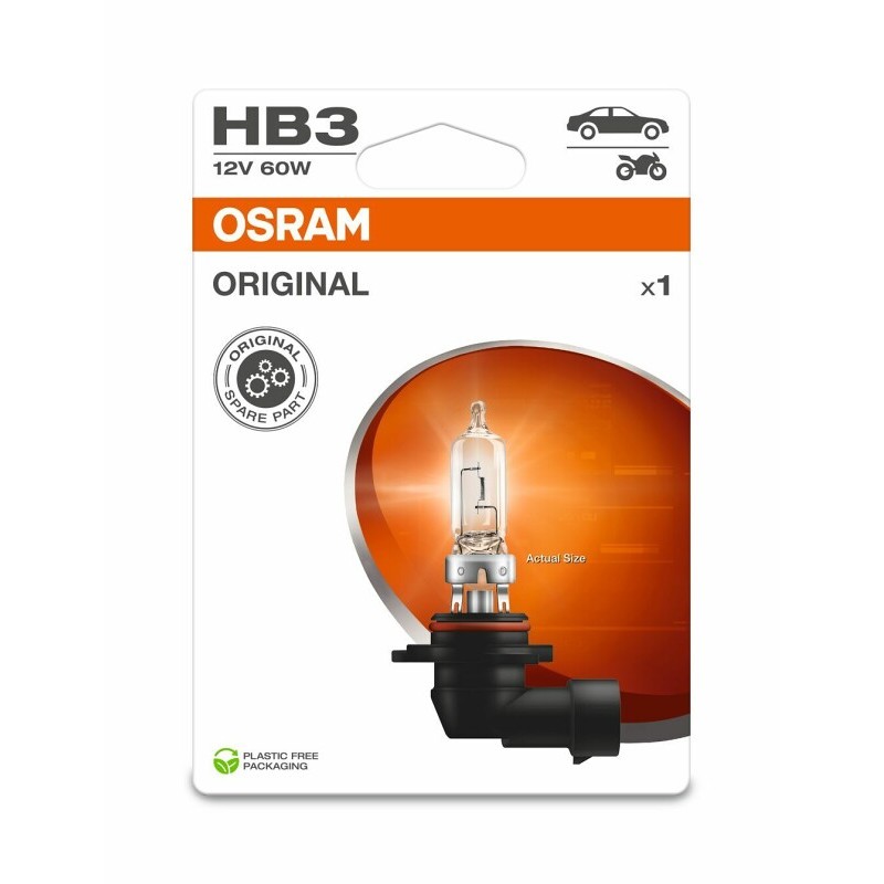 OSRAM LEMPUTĖS HB3 60W 12V P20D 9005