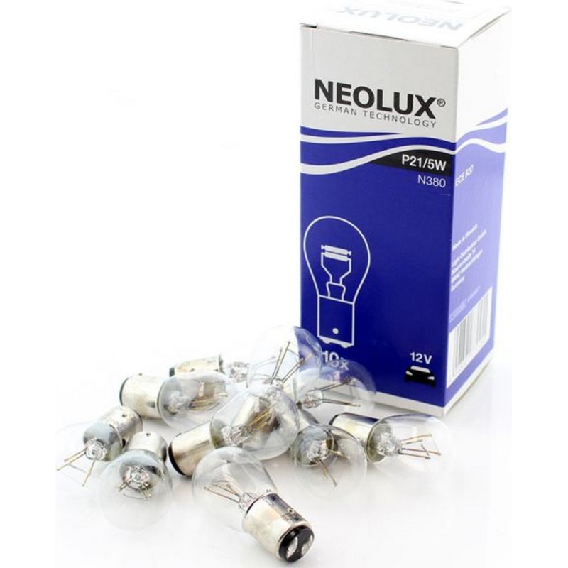 NEOLUX LEMPUTĖS P21/5W 12V BAY15D