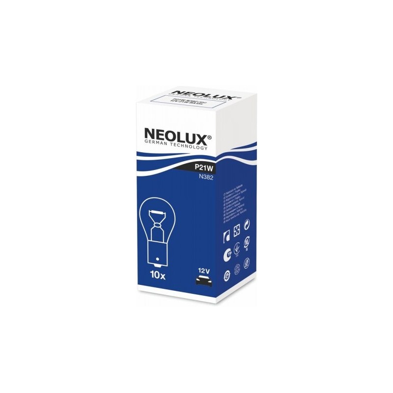 NEOLUX LEMPUTĖS P21W 12V BAY15S