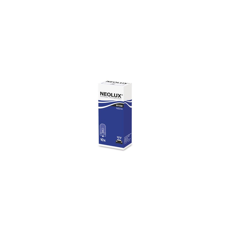 NEOLUX LEMPUTĖS WY5W 12V W2.1X9.5D