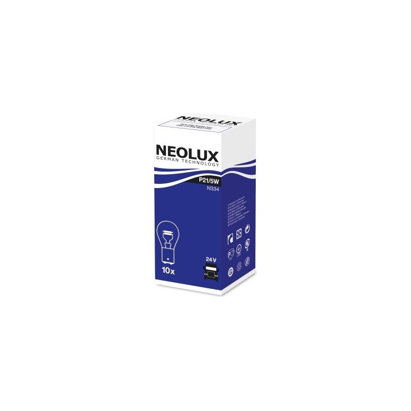 NEOLUX LEMPUTĖS P21/5W 24V BAY15D 5XFS10