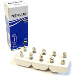 NEOLUX LEMPUTĖS C5W 24V SV8.5-8 5XFS10