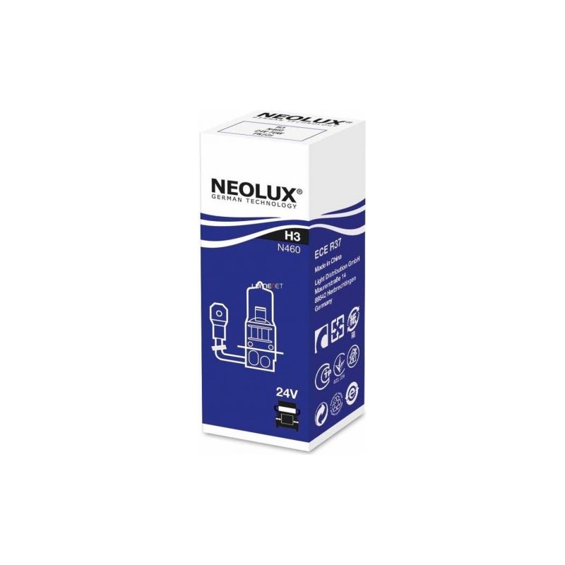 NEOLUX LEMPUTĖS H3 70W 24V PK22S