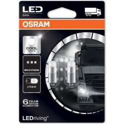 OSRAM LEMPUTĖS 1W 24V BA9S 5XBLI