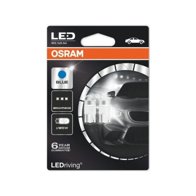 OSRAM LEMPUTĖS LED 1W12V IHW2.1X9.5D 5XBLI2D