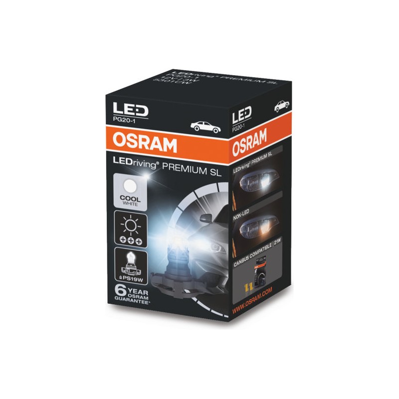 OSRAM LEMPUTĖS LED 3W 12V PG20-1 10X1