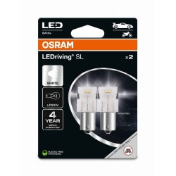 OSRAM LEMPUTĖS P2W 12V 1.4W BA15S BLI2 DK
