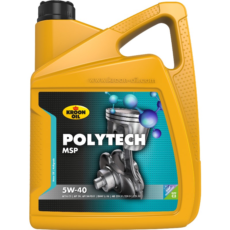 ALYVA  KROON-OIL POLY TECH MSP 5W-40