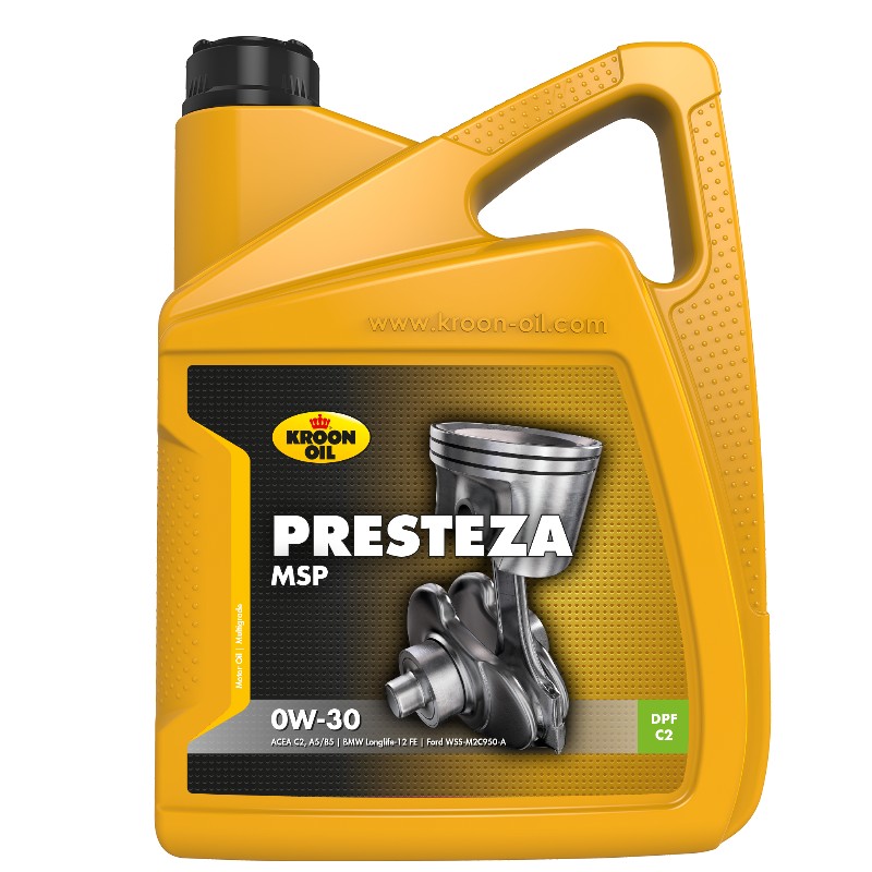 PILNAI SINTETINĖ ALYVA  KROON-OIL PRESTEZA MSP 0W-30