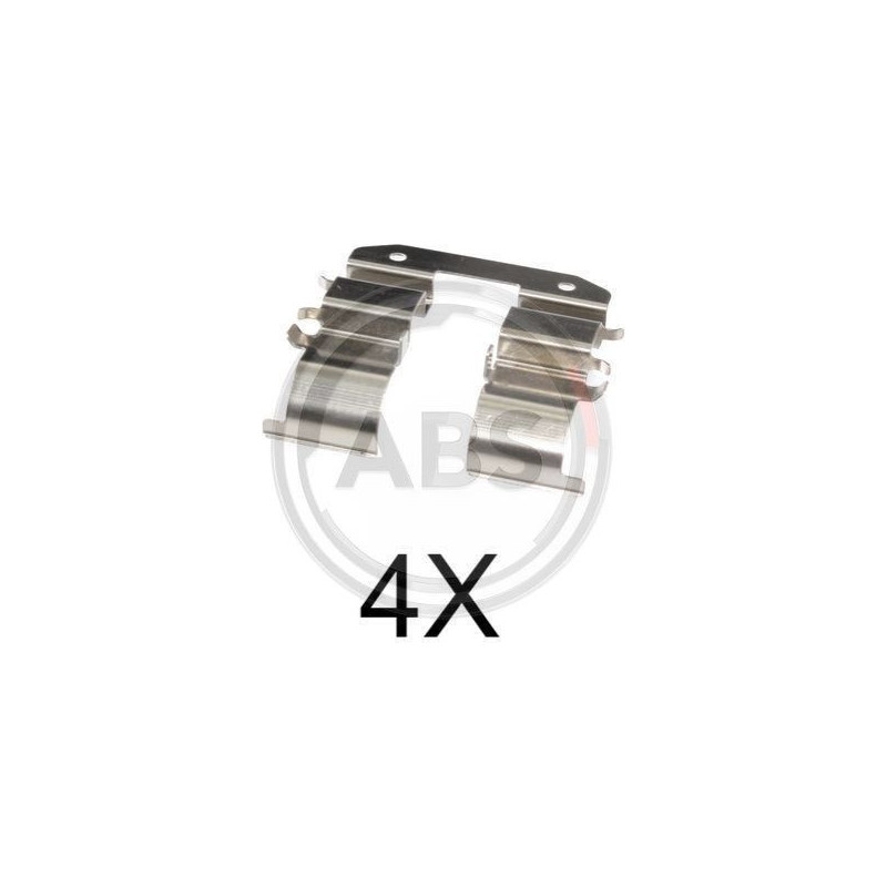 Laikikliai stabdžių kaladėlių