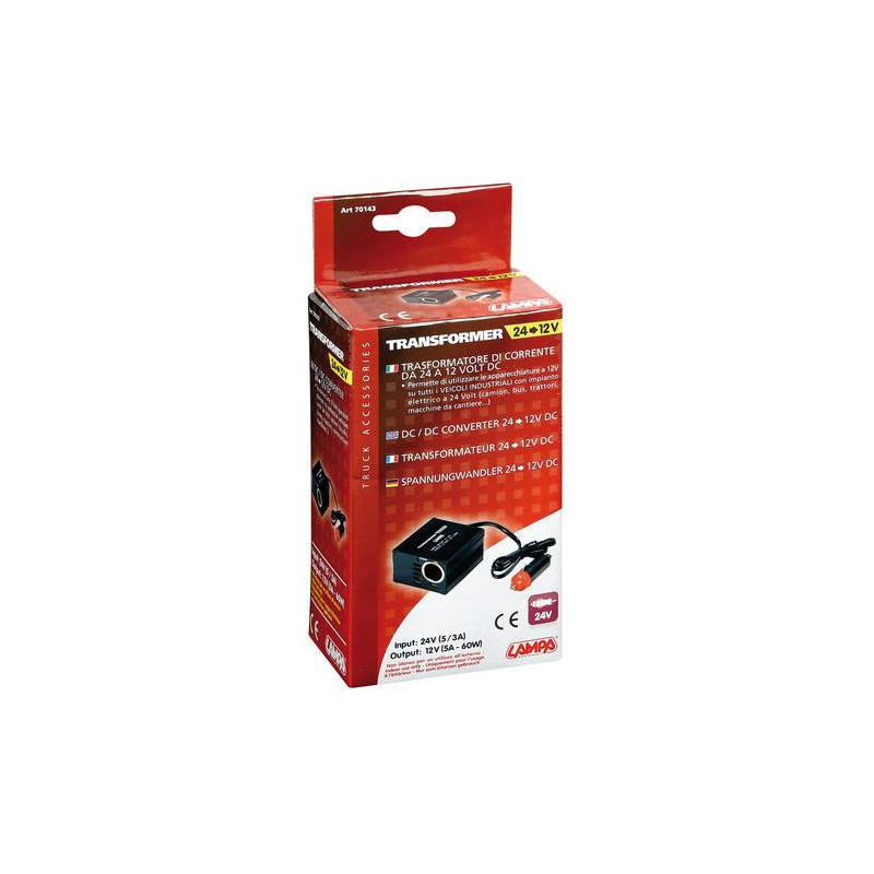 Adapteris 24 12V