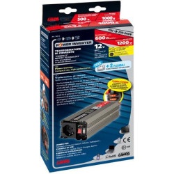 Srovės keitiklis 12V/220V 500W