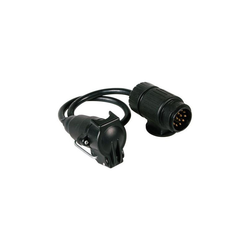 Adapteris priekabai 13- 7pin 12V 40cm laidas