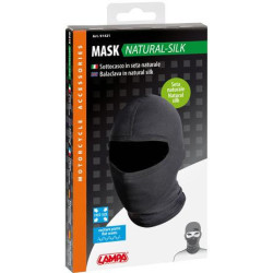 Kaukė veido Natural silk balaclava