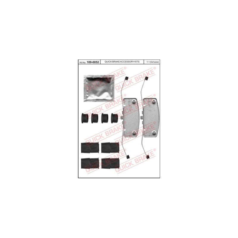 Laikikliai stabdžių kaladėlių