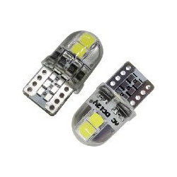 Lemputė 4SMD T10 W5W 12V PCB