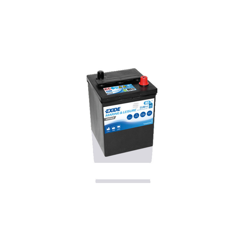Akumuliatorius 80Ah 600A 6V EN