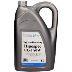 Alyva GL-5 HIPOSPEC 80W90 5L