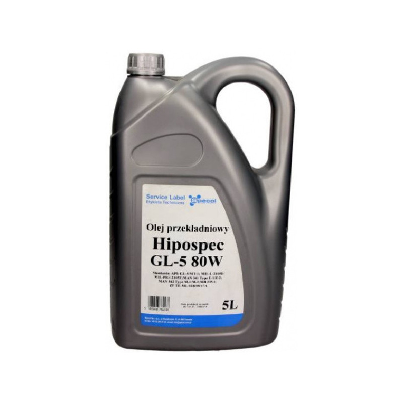 Alyva GL-5 HIPOSPEC 80W90 5L