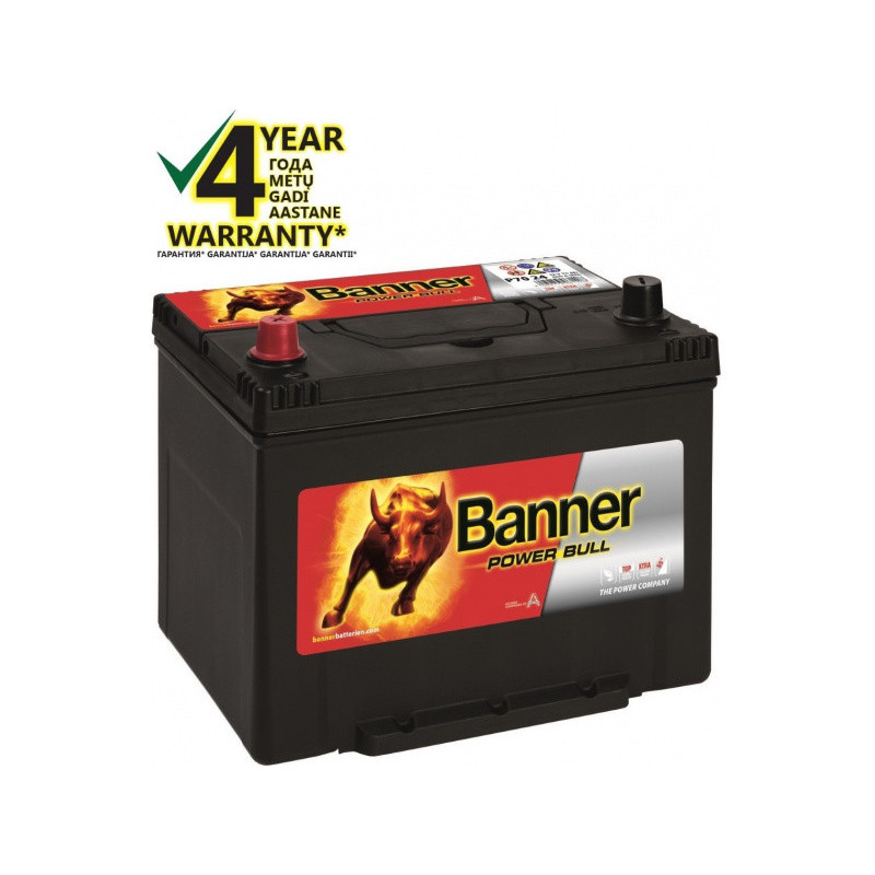 Akumuliatorius 70Ah 600A 12V Power +-