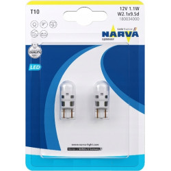 Lemputės LED W5W Range Performance