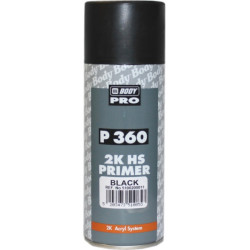 Gruntas akrilinis P360 (juodas) 400ml