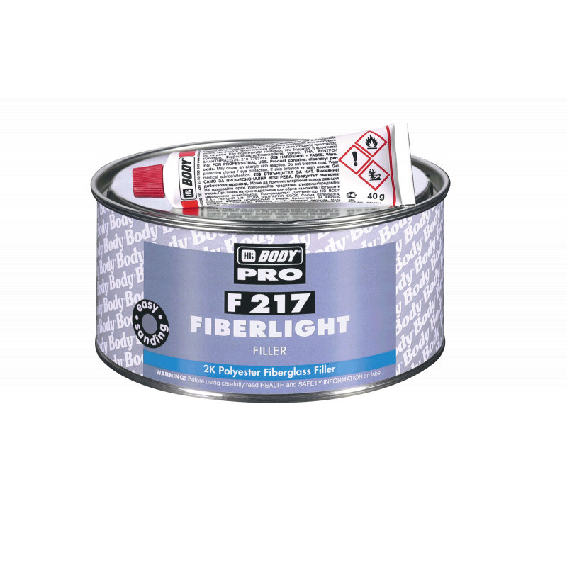 Glaistas su stiklo audiniu Fiberlight F217