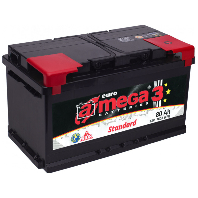 Akumuliatorius 80Ah 760A 12V STANDART