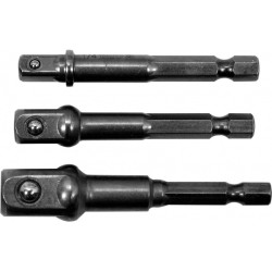 Adapteriai galvutėms 1/4, 3/8, 1/2 