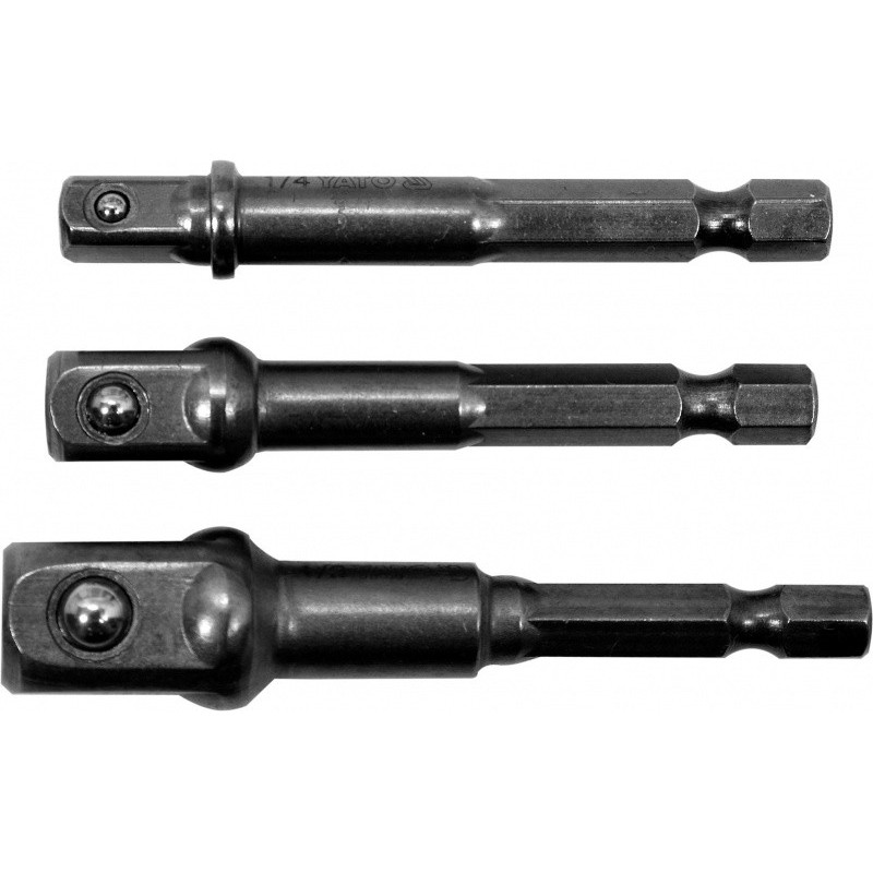 Adapteriai galvutėms 1/4, 3/8, 1/2 