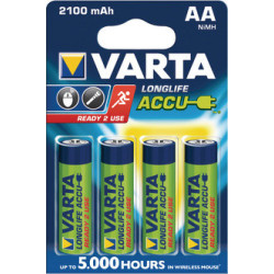Elementai AA 2100mAh 4vnt
