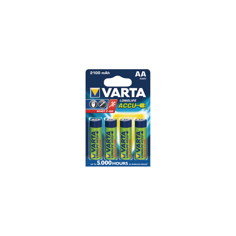 Elementai AA 2100mAh 4vnt