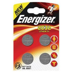 Elementas CR2032 4vnt