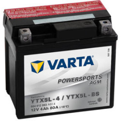 Akumuliatorius 4Ah 80A 12V 