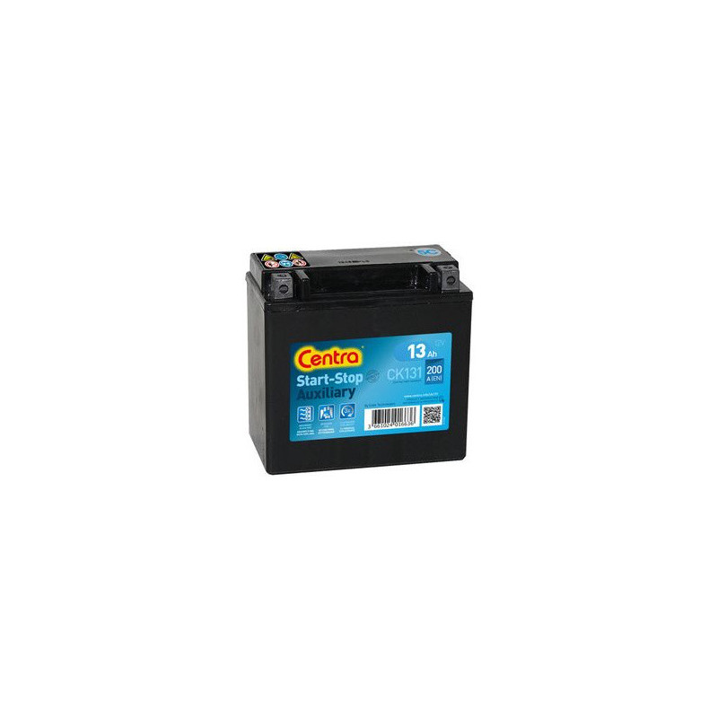 Akumuliatorius 13Ah 200A 12V L+ START-STOP