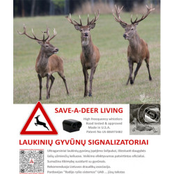 Švilpukas gyvūnams atbaidyti