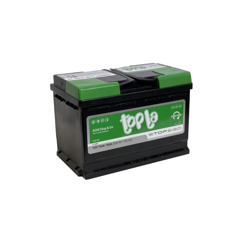 Akumuliatorius 70Ah 760A